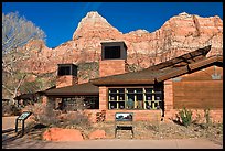 Zion Visitor Center. Zion National Park, Utah, USA.