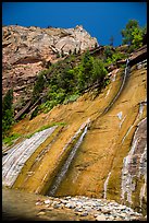 Mystery Falls. Zion National Park ( color)