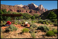 Watchman Campground. Zion National Park ( color)