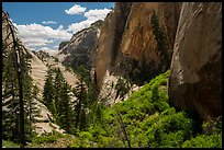 Head of Behunin Canyon. Zion National Park ( color)