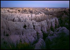 Sheep Mountain table at dusk. Badlands National Park, South Dakota, USA.