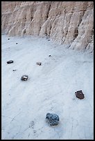 Close-up of rocks and badlands. Badlands National Park ( color)