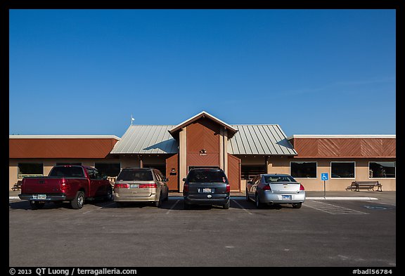 Cedar Pass Lodge. Badlands National Park (color)