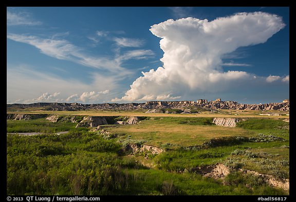 Stronghold Unit. Badlands National Park (color)