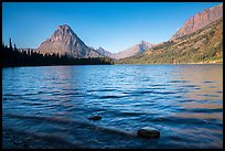 Two Medicine Lake. Glacier National Park ( color)