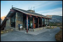 Logan Pass visitor center. Glacier National Park ( color)