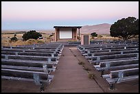 Amphitheater, Pinyon Flats campground. Great Sand Dunes National Park and Preserve ( color)