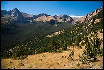 Tijeras Peak, Music Mountain, and Milwaukee Peak. Great Sand Dunes National Park and Preserve, Colorado, USA.