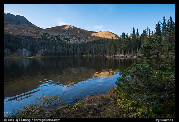 Sand Creek Lake. Great Sand Dunes National Park and Preserve, Colorado, USA.