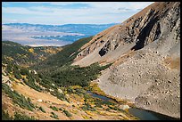 Medano Lakes from above. Great Sand Dunes National Park and Preserve ( color)