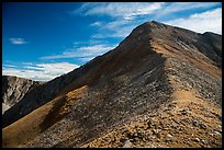 Ridge, Mount Herard. Great Sand Dunes National Park and Preserve, Colorado, USA.