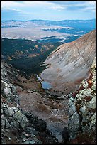 Medano Lakes from Mount Herard. Great Sand Dunes National Park and Preserve ( color)