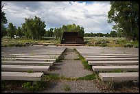 Amphitheater, Gros Ventre Campground. Grand Teton National Park ( color)