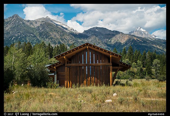 Laurence S. Rockefeller Preserve Center. Grand Teton National Park (color)