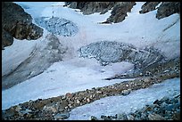 Glacier detail. Grand Teton National Park ( color)