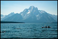 Kakayers, Colter Bay and Mt Moran. Grand Teton National Park ( color)