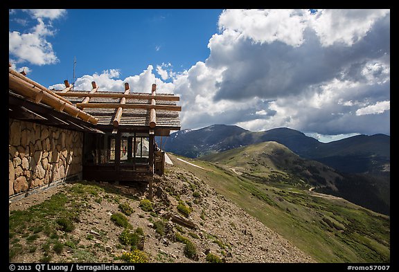 Alpine Visitor Center. Rocky Mountain National Park (color)
