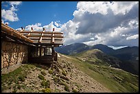 Alpine Visitor Center. Rocky Mountain National Park, Colorado, USA. (color)