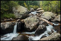 Upper Copeland Falls, Wild Basin. Rocky Mountain National Park ( color)