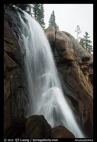 Ouzel Falls, Wild Basin. Rocky Mountain National Park, Colorado, USA.