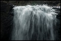 Close-up of lip Alberta Falls. Rocky Mountain National Park ( color)