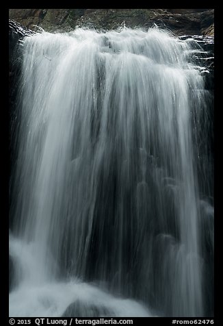 Alberta Falls 30 feet drop. Rocky Mountain National Park (color)