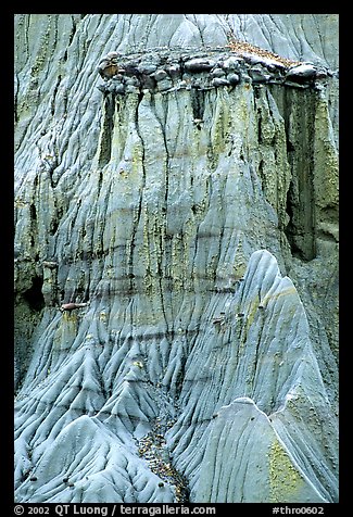 Caprock formations. Theodore Roosevelt National Park (color)