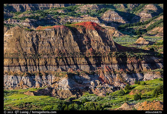 Badlands, Painted Canyon. Theodore Roosevelt National Park (color)