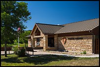 North Unit Visitor Center. Theodore Roosevelt National Park, North Dakota, USA.