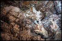 Cave ceiling with boxwork formation. Wind Cave National Park ( color)