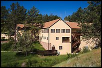 Visitor center. Wind Cave National Park, South Dakota, USA. (color)