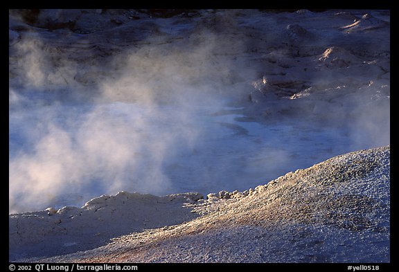 Mud cauldron at fountain paint pot. Yellowstone National Park, Wyoming, USA.