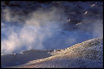 Mud cauldron at fountain paint pot. Yellowstone National Park, Wyoming, USA. (color)