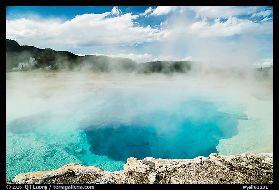 Sapphire Pool. Yellowstone National Park (color)