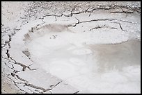 Boiling mudpot, Artist Paint Pots. Yellowstone National Park ( color)