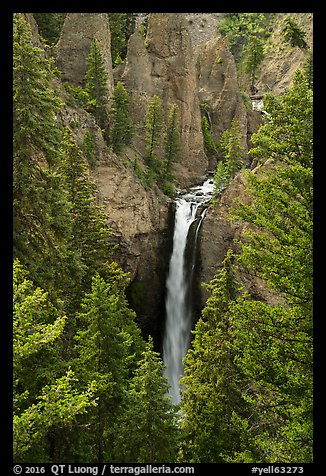 Tower Falls. Yellowstone National Park (color)