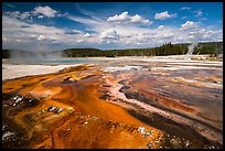 Rainbow Pool, Black Sand Basin. Yellowstone National Park ( color)