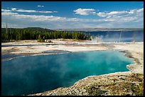 Abyss Pool, West Thumb. Yellowstone National Park ( color)