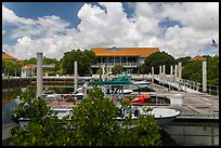 Dante Fascell Visitor Center. Biscayne National Park, Florida, USA. (color)
