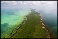 Aerial view of Elliott Key. Biscayne National Park ( color)