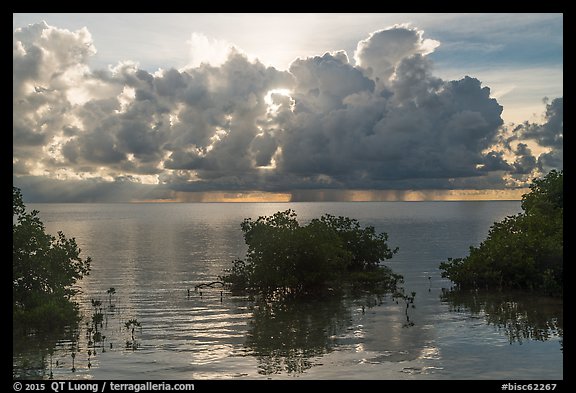 Honeywell estate interpretive sign, Boca Chita Key. Biscayne National Park (color)