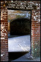 Cell of Dr Mudd. Dry Tortugas National Park, Florida, USA. (color)