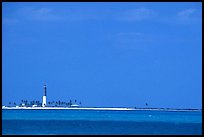 Loggerhead Key and lighthouse. Dry Tortugas National Park, Florida, USA. (color)