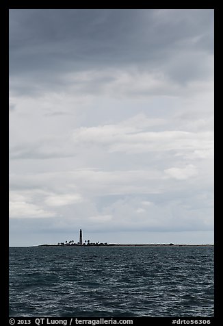 Loggerhead Key under storm sky. Dry Tortugas National Park (color)