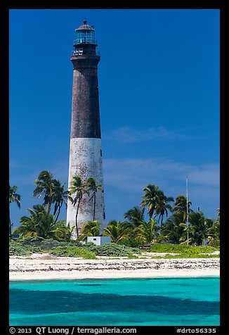 150-feet Loggerhead Light. Dry Tortugas National Park (color)