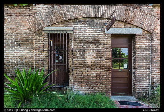 Visitor Center. Dry Tortugas National Park, Florida, USA.