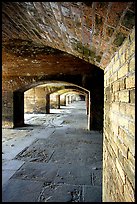 Casemate on the first floor of Fort Jefferson. Dry Tortugas National Park ( color)