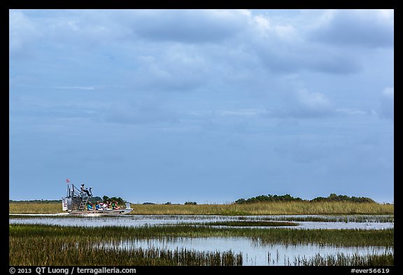 Airboat. Everglades National Park, Florida, USA.