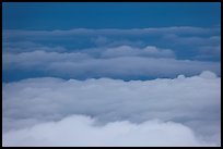 Clouds from above. Haleakala National Park, Hawaii, USA.