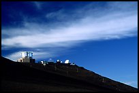 Observatory atop Red Hill. Haleakala National Park, Hawaii, USA.